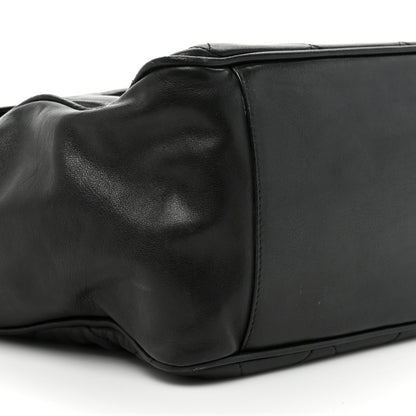 Chanel Lambskin Quilted Maxi Flap Black 10 of 18