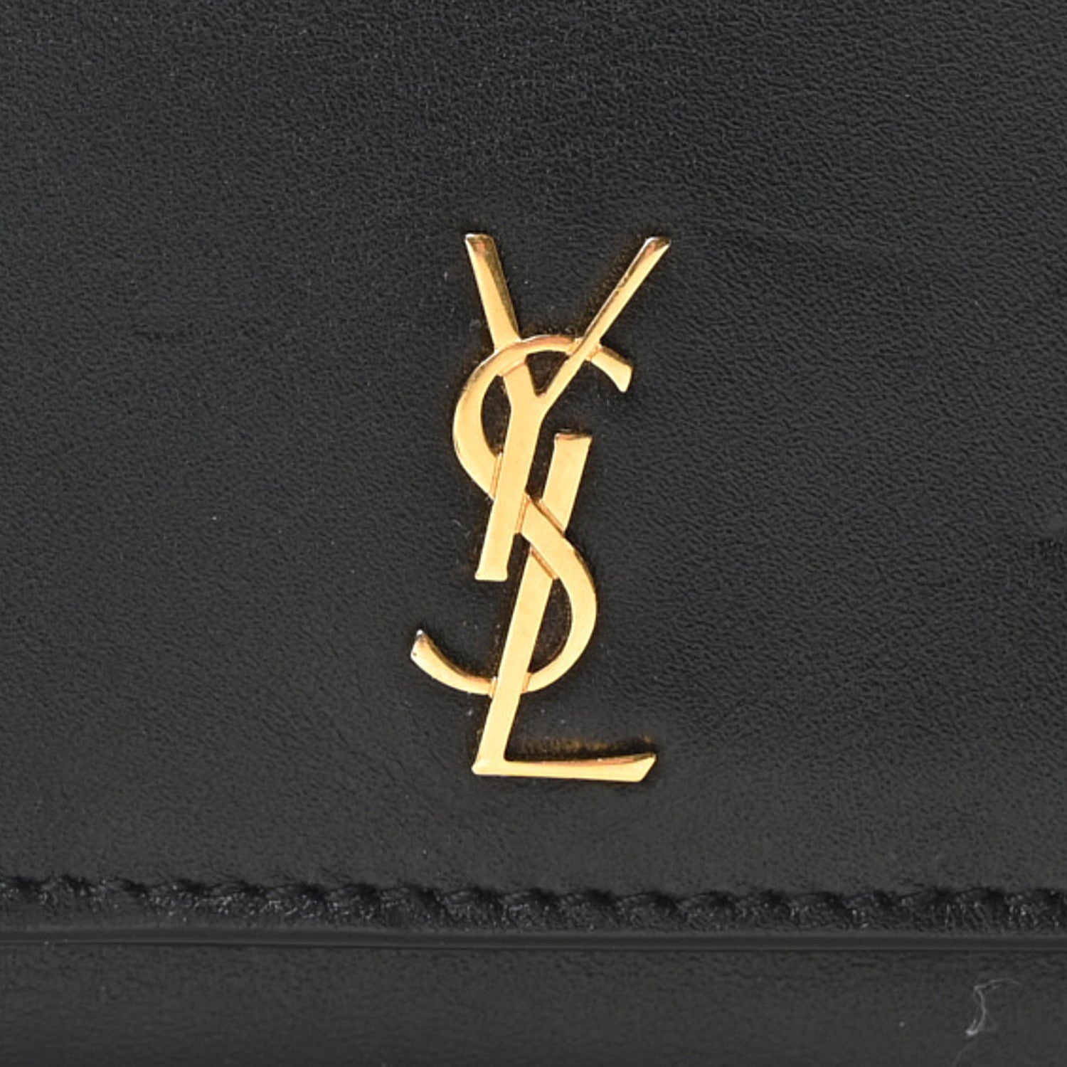 Saint Laurent Smooth Calfskin Monogram Rider Belt Bag Black 7 of 9
