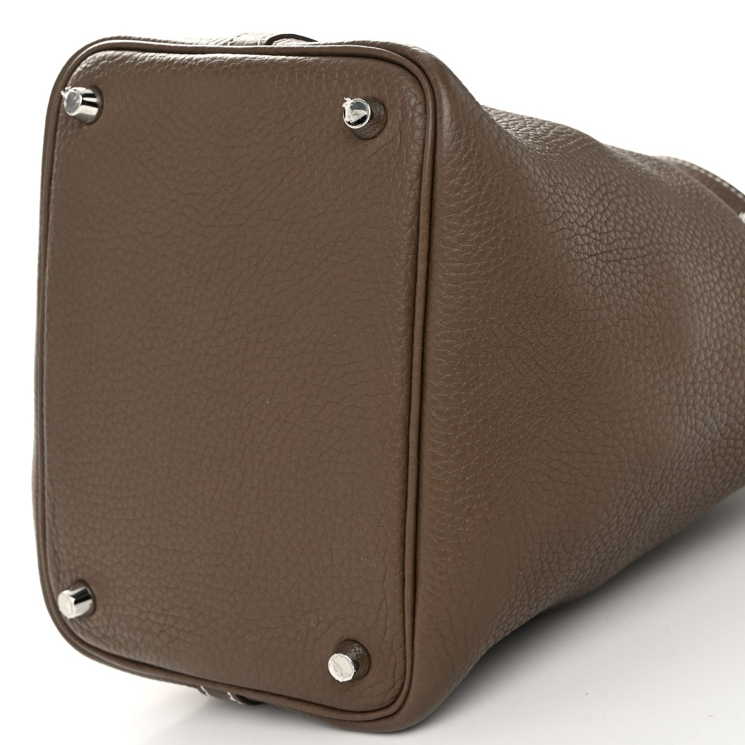 Hermes Taurillon Clemence Picotin Lock 18 PM Etoupe 10 of 10
