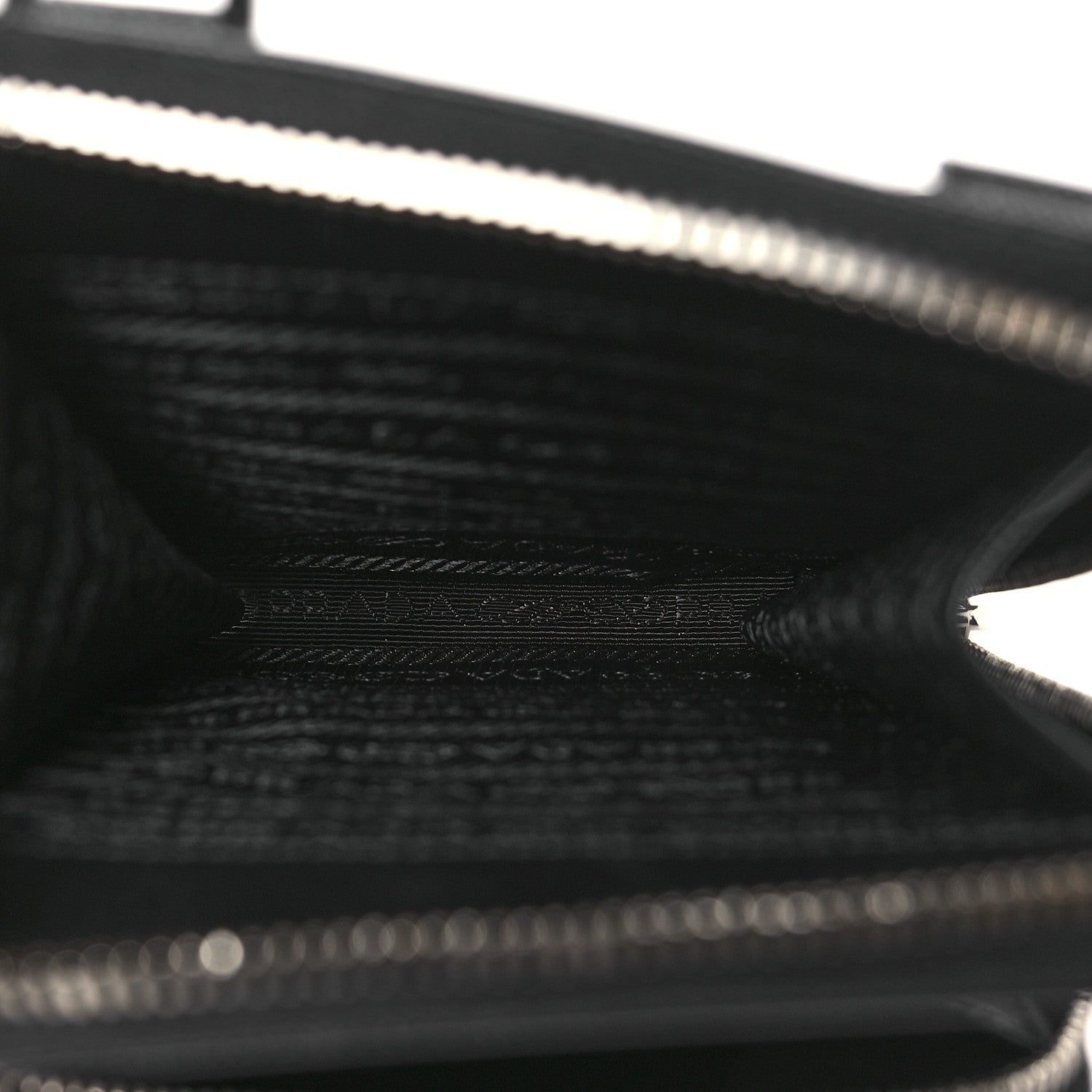 Prada Saffiano Smartphone Case Crossbody Black 5 of 10