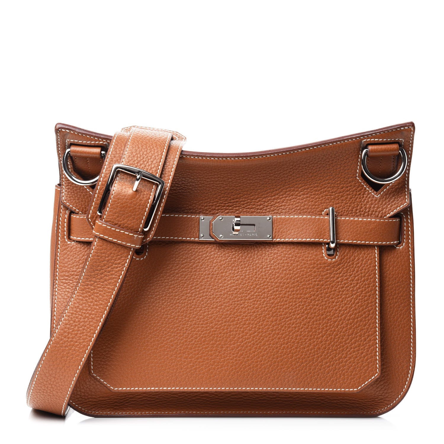 Hermes Taurillon Clemence Jypsiere 31 Gold 1 of 14