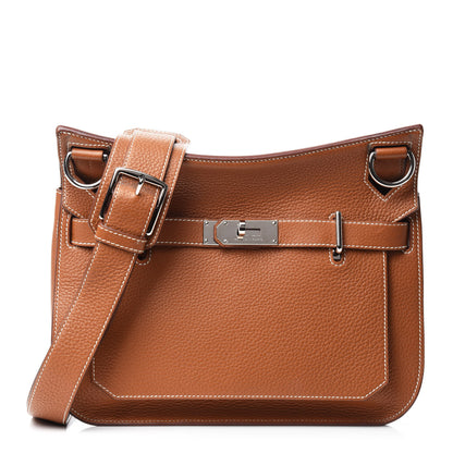 Hermes Taurillon Clemence Jypsiere 31 Gold 1 of 14