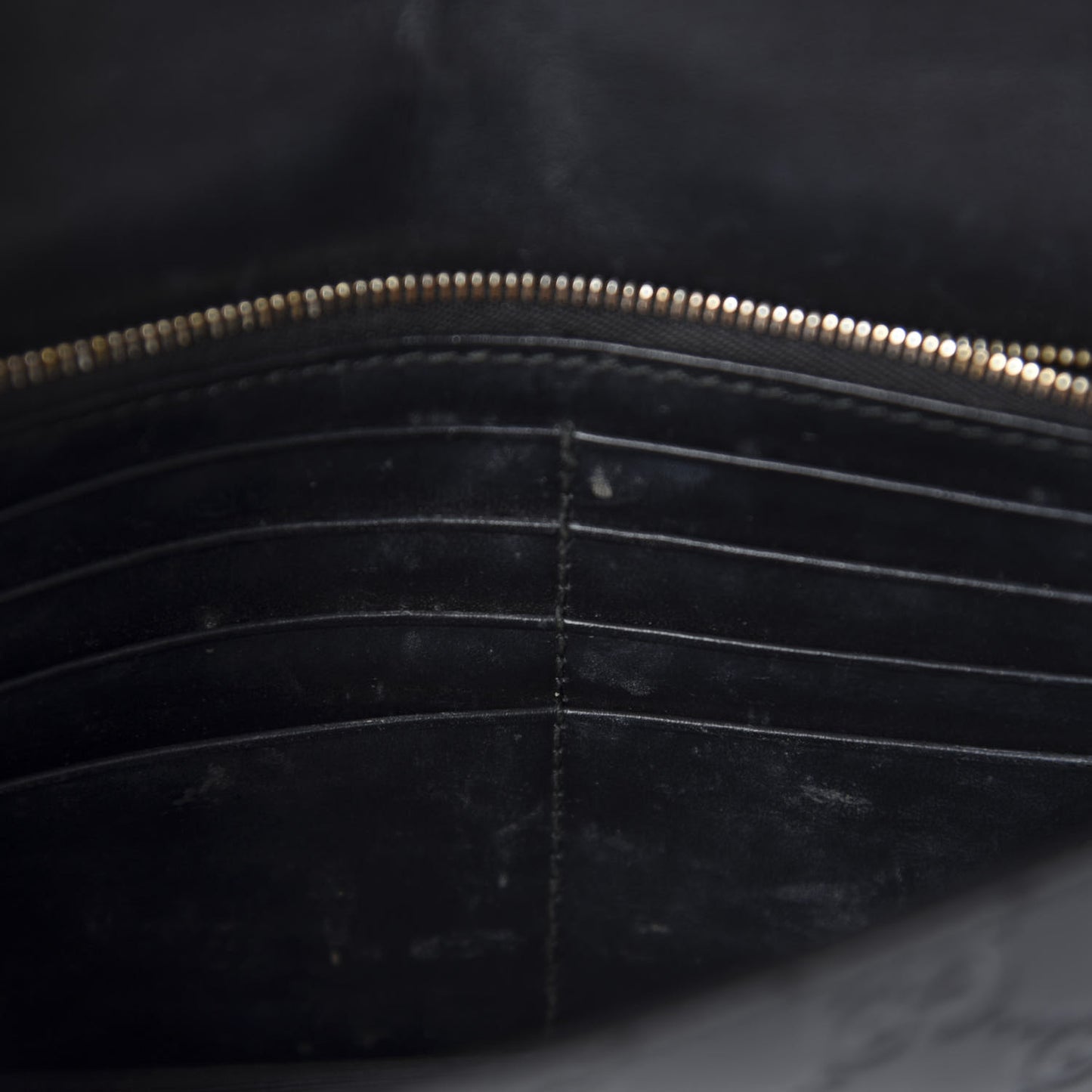 Guccissima Icon Chain Wallet Black