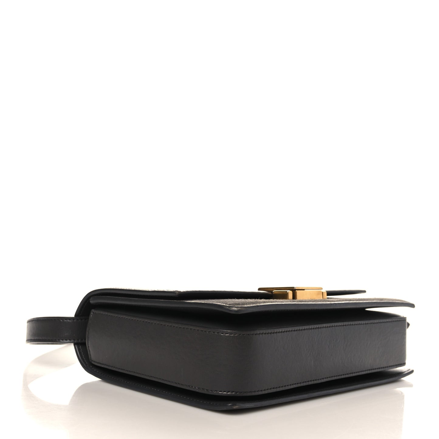 Smooth Calfskin Suede Medium Bellechasse Grey
