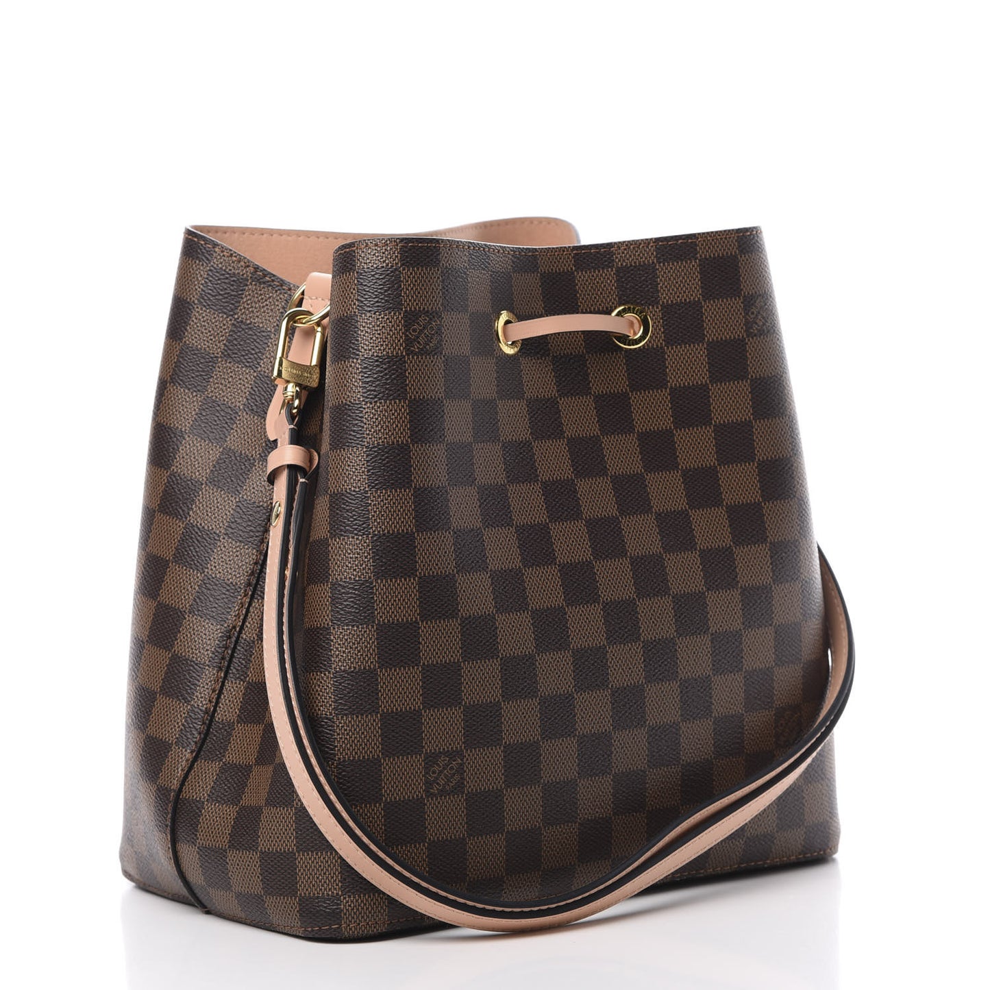 Damier Ebene Neonoe MM Venus Pink