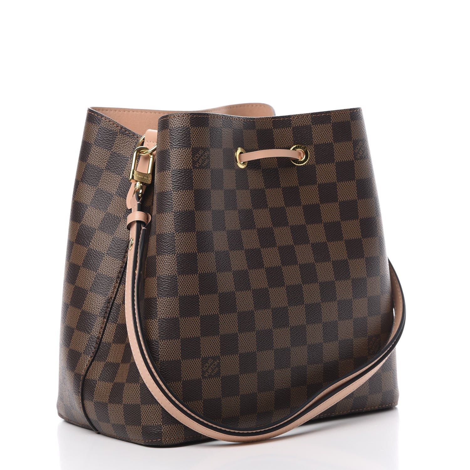 Louis Vuitton Damier Ebene Neonoe MM Venus Pink 3 of 11