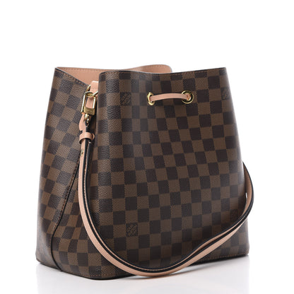 Louis Vuitton Damier Ebene Neonoe MM Venus Pink 3 of 11