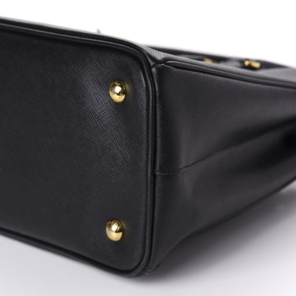 Prada Saffiano Lux Medium Tote Black 8 of 11