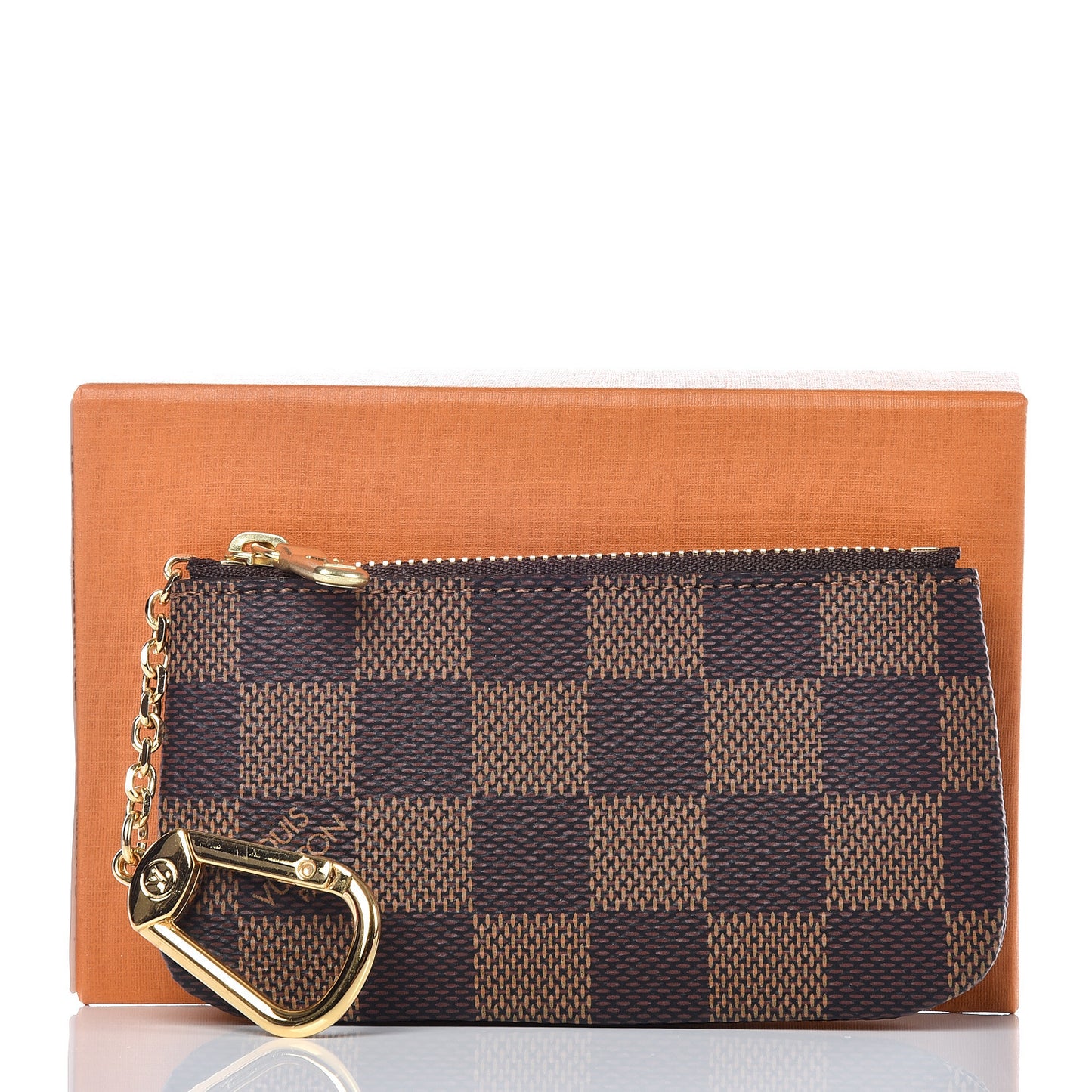 Damier Ebene Key Pouch