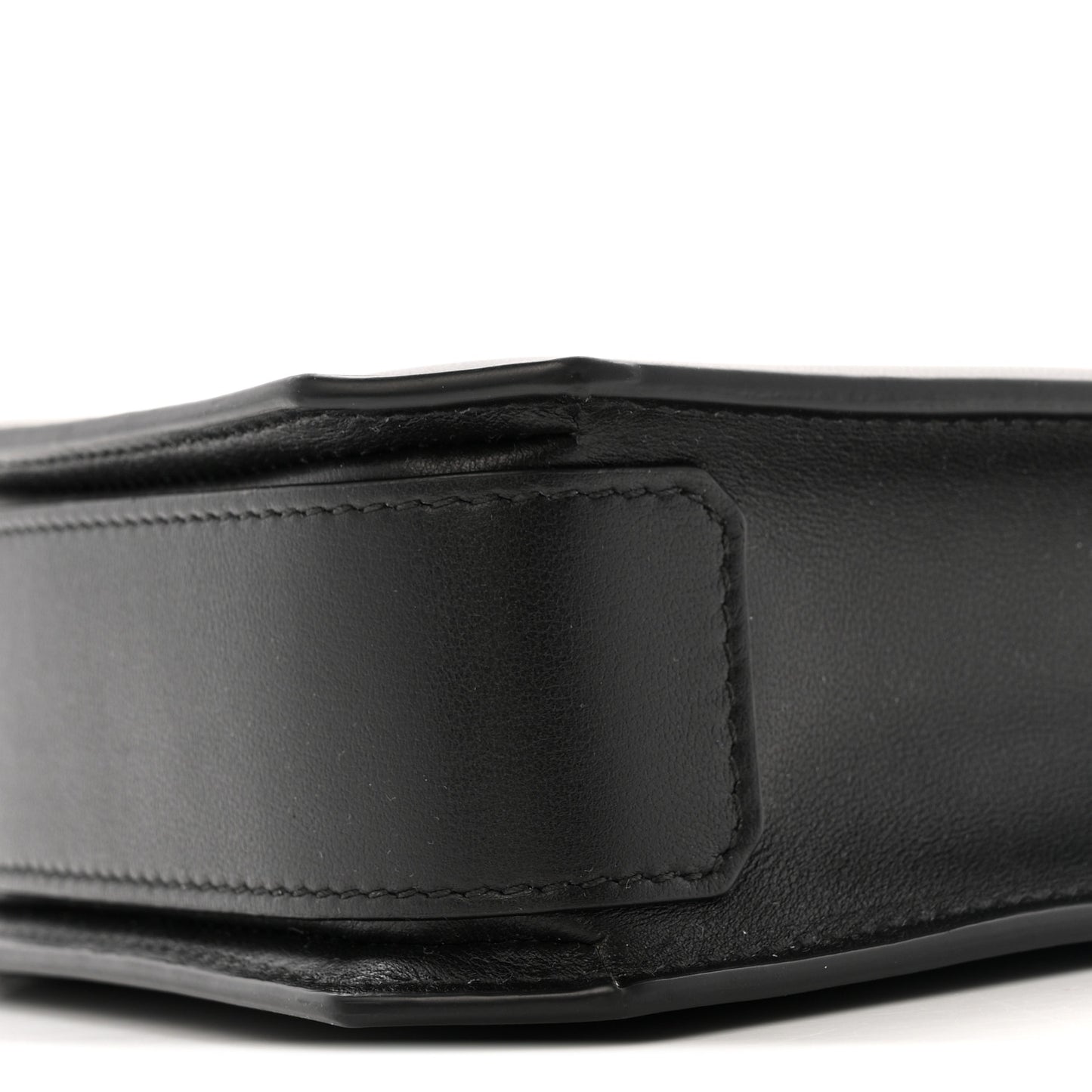 Calfskin Mini Serpentine Tote Black