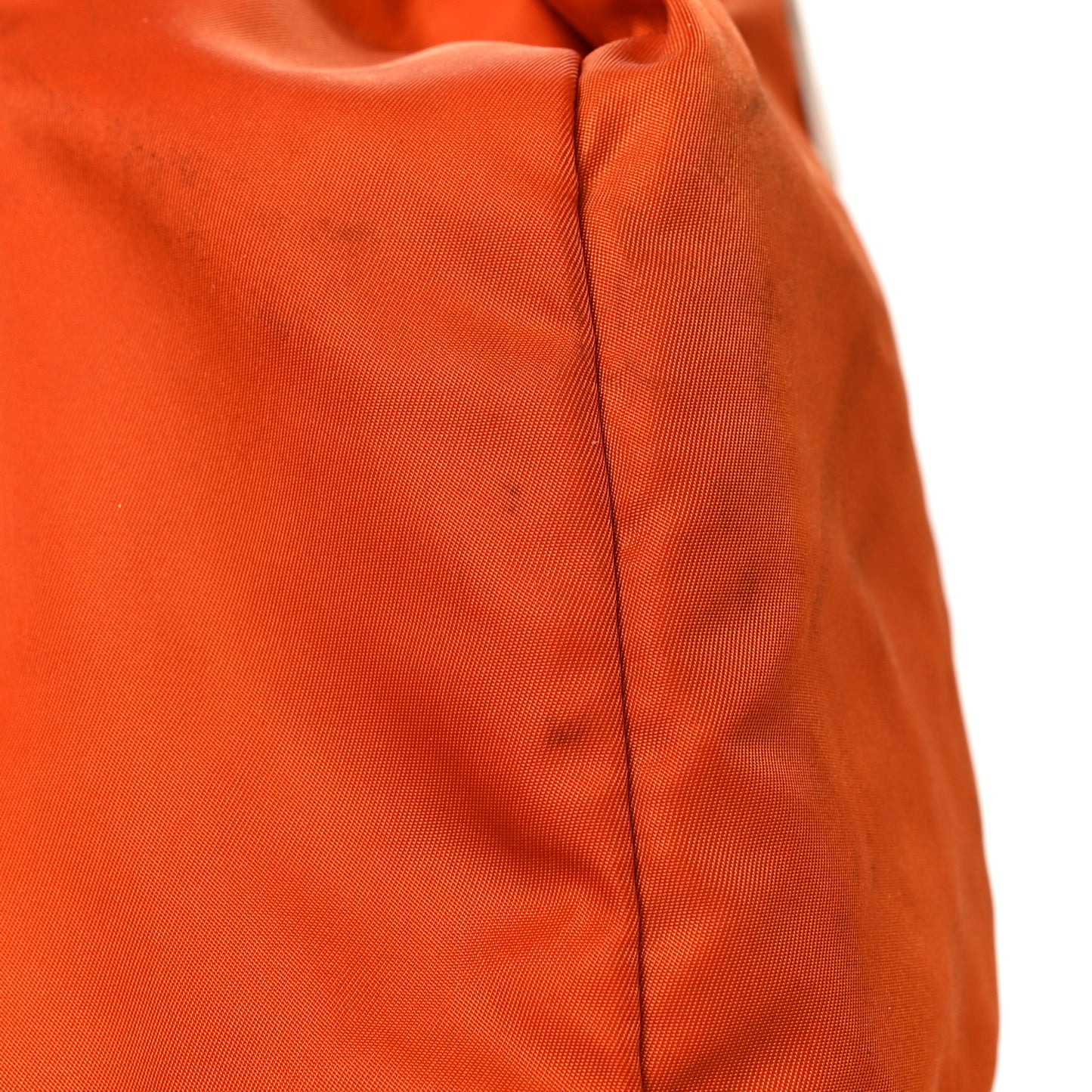 Tessuto Nylon Saffiano Tote Papaya