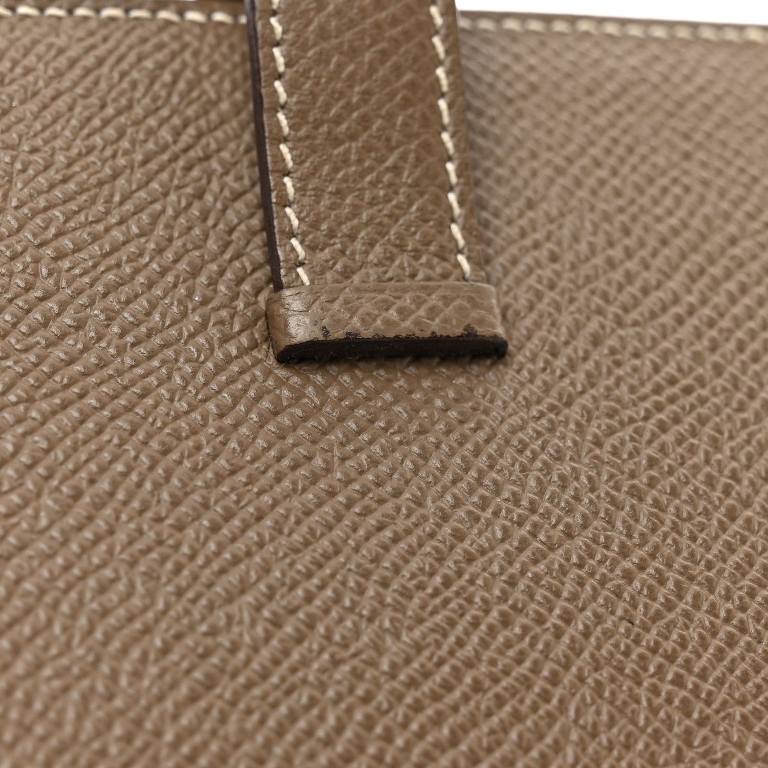 Hermes Epsom Bearn Gusset Wallet Etoupe 8 of 9