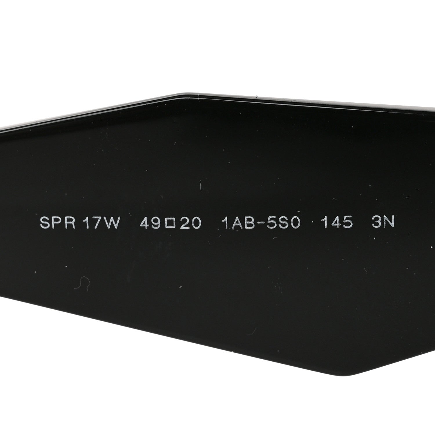 Prada Acetate Symbole Sunglasses SPR 17W Black 6 of 7