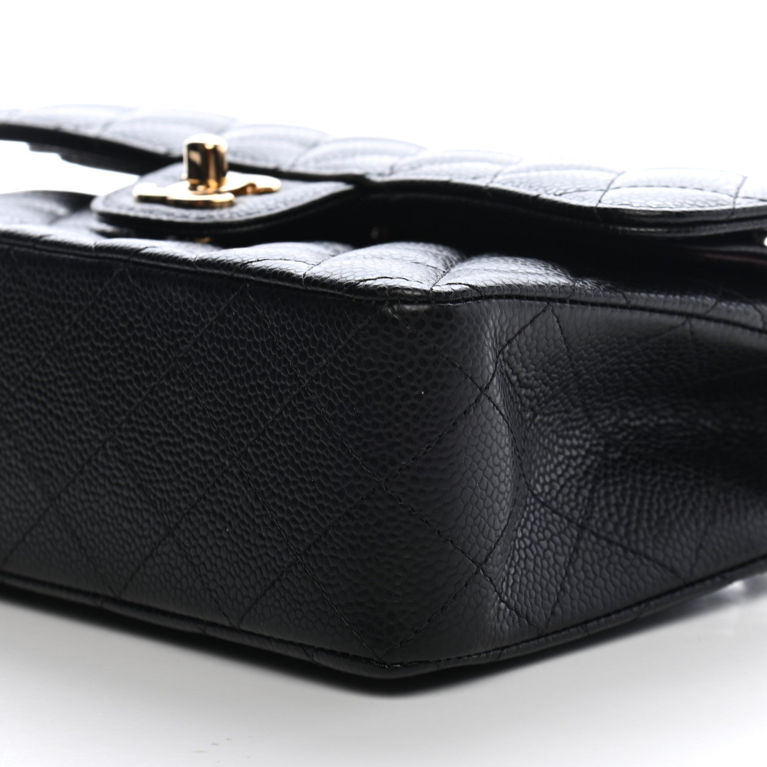 Chanel Caviar Quilted Small Double Flap Black 9 of 9