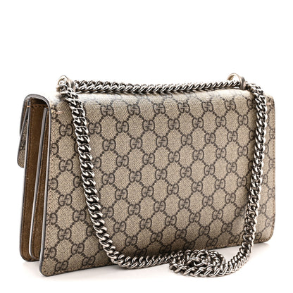 Gucci GG Supreme Monogram Small Dionysus Shoulder Bag Taupe 3 of 10