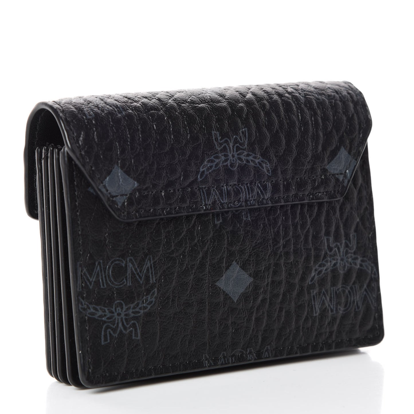 Visetos Mini Accordion Card Wallet Black