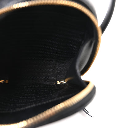 Prada Saffiano Lux Mini Odette Backpack Black 4 of 8