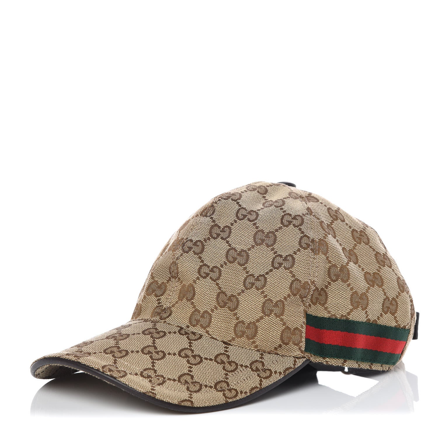 Gucci Monogram Web Baseball Hat L Beige Cocoa 1 of 6