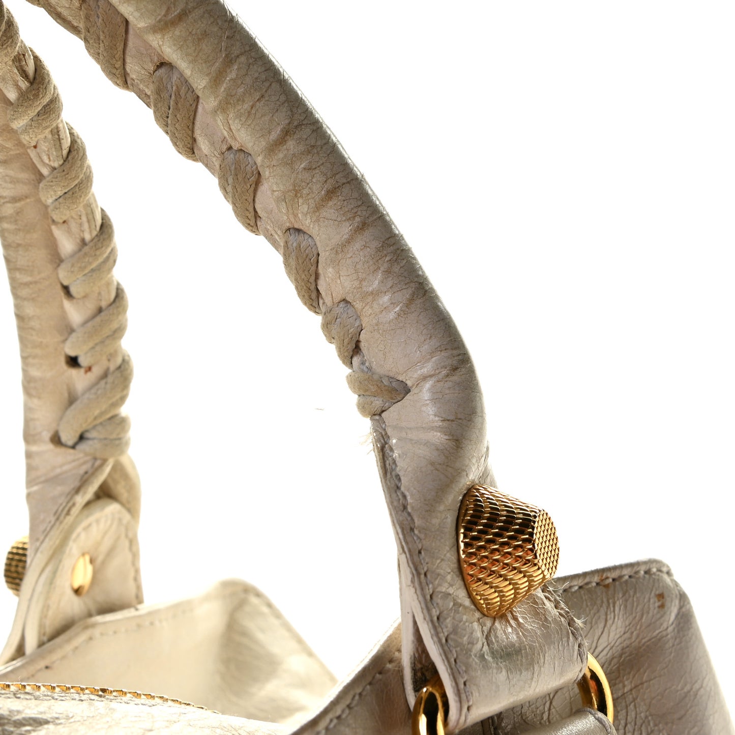 Agneau Giant 21 Gold Hardware Brief Praline