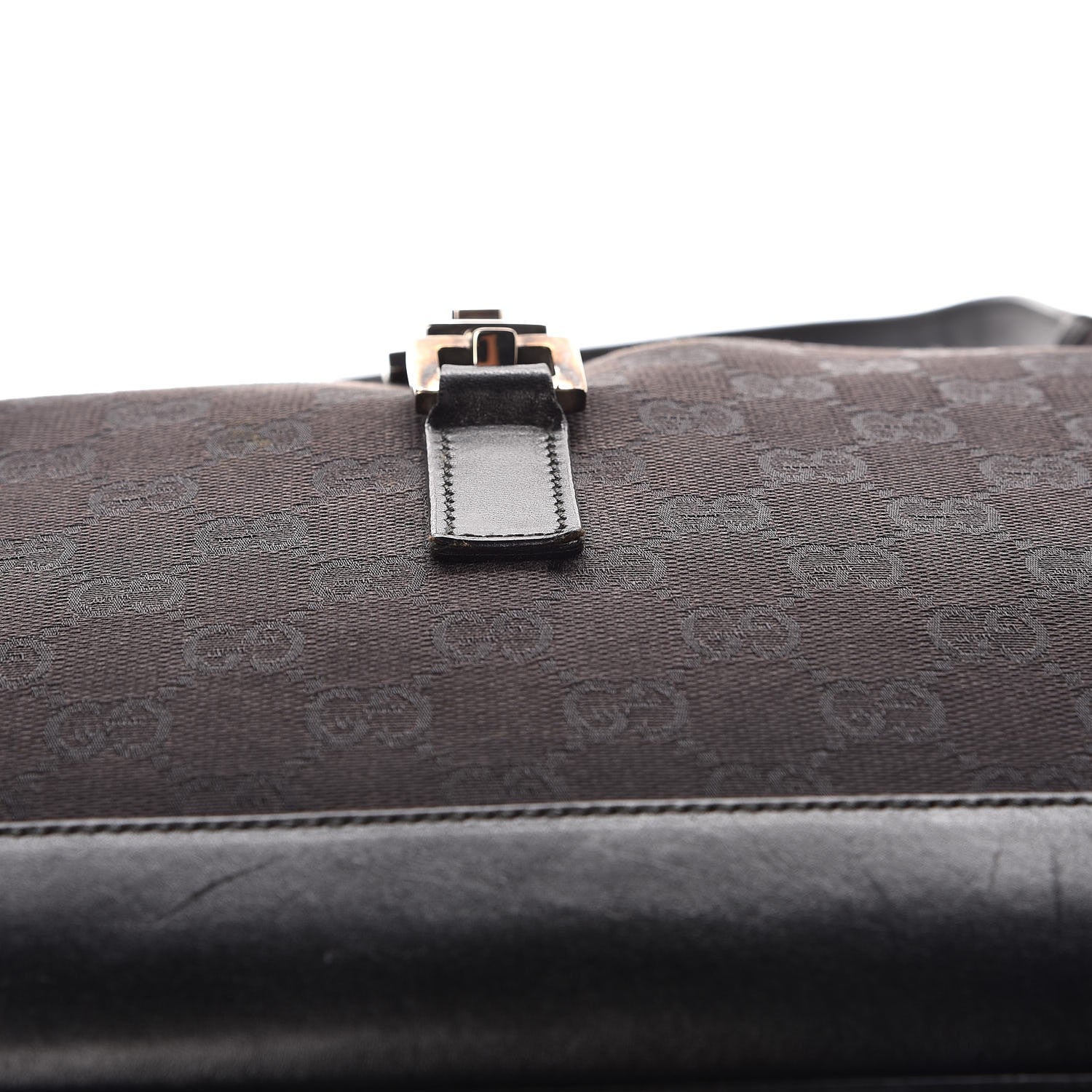 Gucci Monogram Jackie O Hobo Black 9 of 12