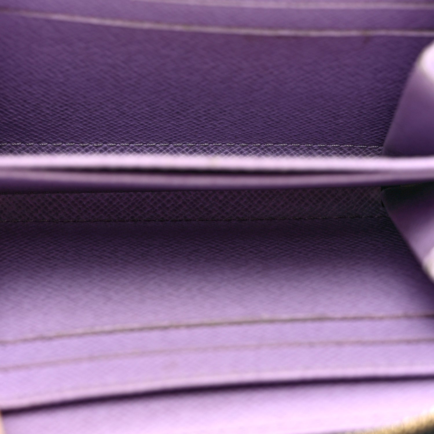 Louis Vuitton Monogram Multicolor Zippy Coin Purse Black Violet 5 of 6