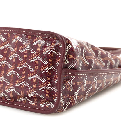 Goyard Goyardine Reversible Mini Anjou Burgundy 14 of 16