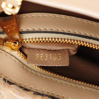 Louis Vuitton Astrakhan Capucines BB Dune 7 of 7