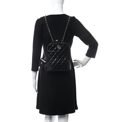 Chanel Shiny Calfskin My Pocket Backpack Black 2 of 12