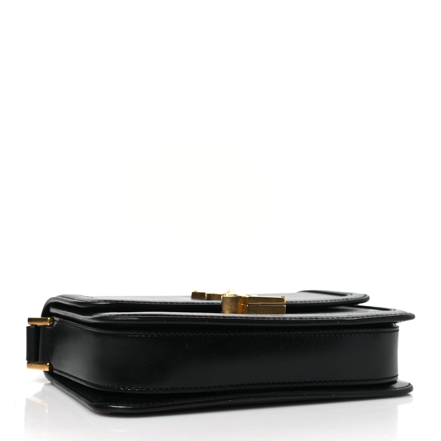 Saint Laurent Smooth Calfskin Small Solferino Satchel Black 4 of 8