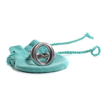 Tiffany Sterling Silver Elsa Peretti Sevillana Ring 8.5 7 of 7