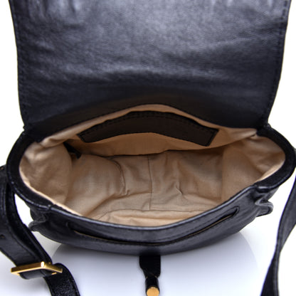 Chloe Calfskin Studded Mini Marcie Crossbody Bag Black 5 of 10