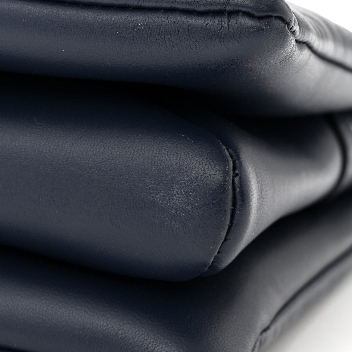 Lambskin Embossed Monogram Coussin PM Navy
