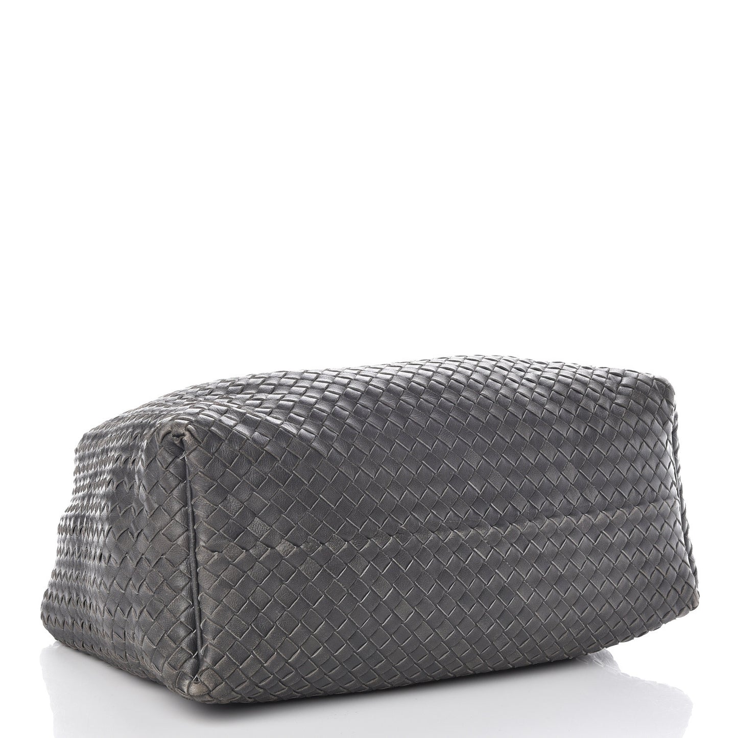 Nappa Intrecciato Sloane Hobo Ferro Gray