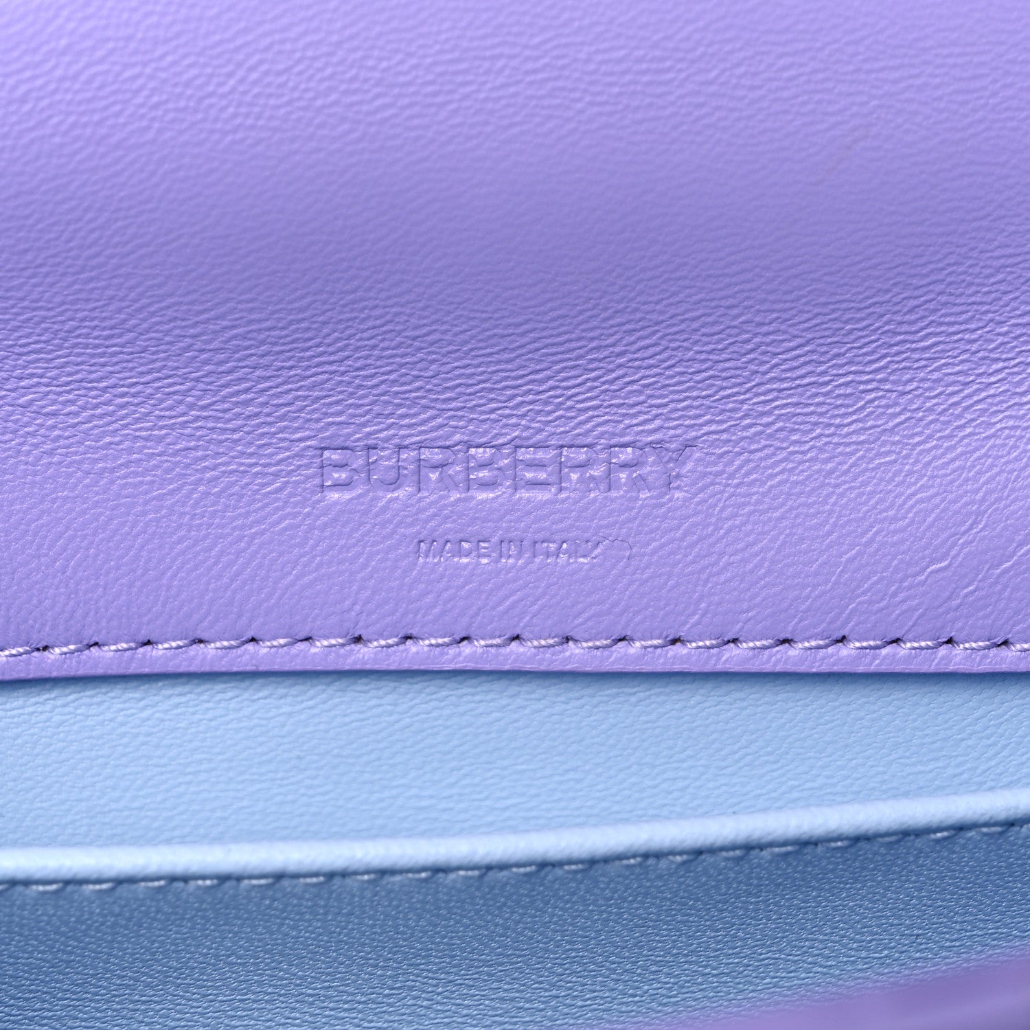 Burberry Lambskin Quilted Small Lola Bag Soft Violet 6 of 10