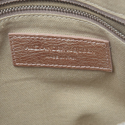 Alexander McQueen Metallic Grained Goatskin Small Legend Satchel Pink 8 of 17