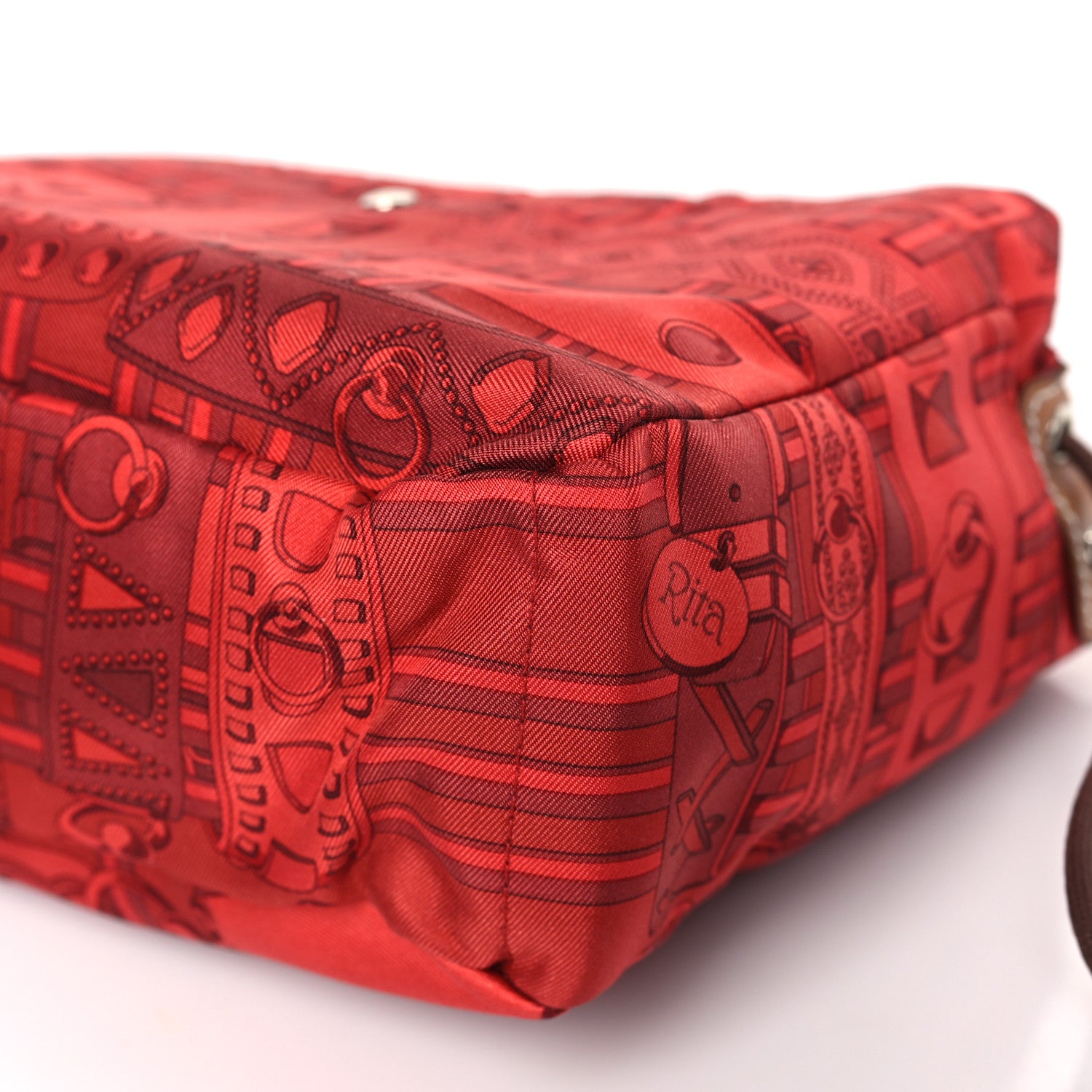 Hermes Silk Barenia Fourbi 20 PM Pouch 9 of 9