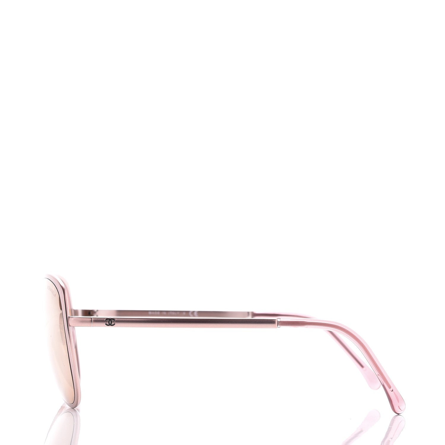 Chanel 18K Pilot Summer Sunglasses 4223 Pink Gold 3 of 8
