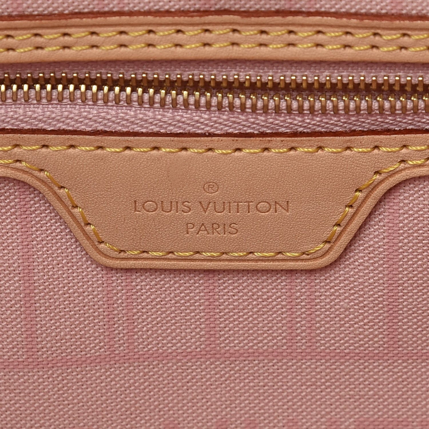 Louis Vuitton Damier Azur Neo Neverfull MM Rose Ballerine 8 of 10