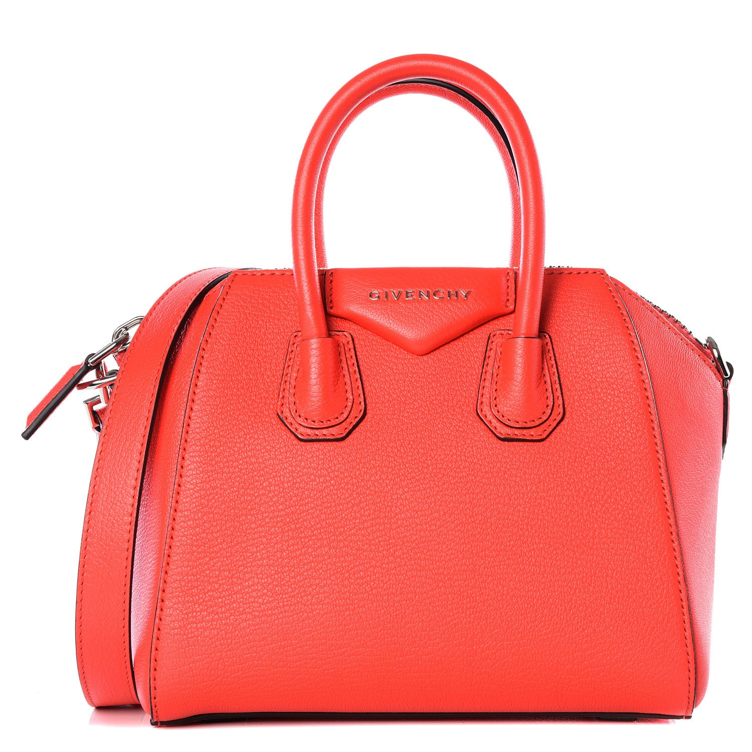 Givenchy Sugar Goatskin Mini Antigona Medium Red 1 of 10