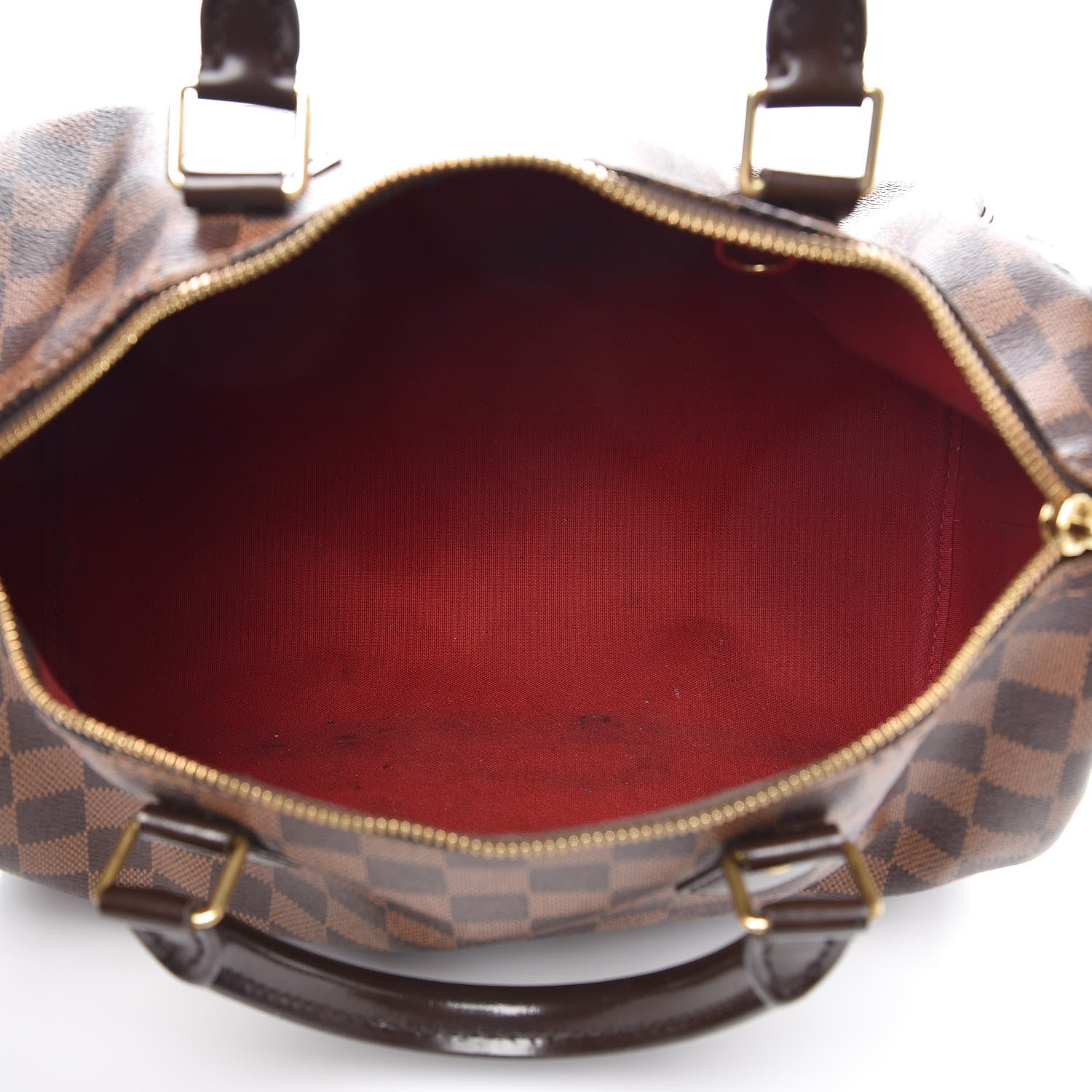 Louis Vuitton Damier Ebene Speedy Bandouliere 30 5 of 11
