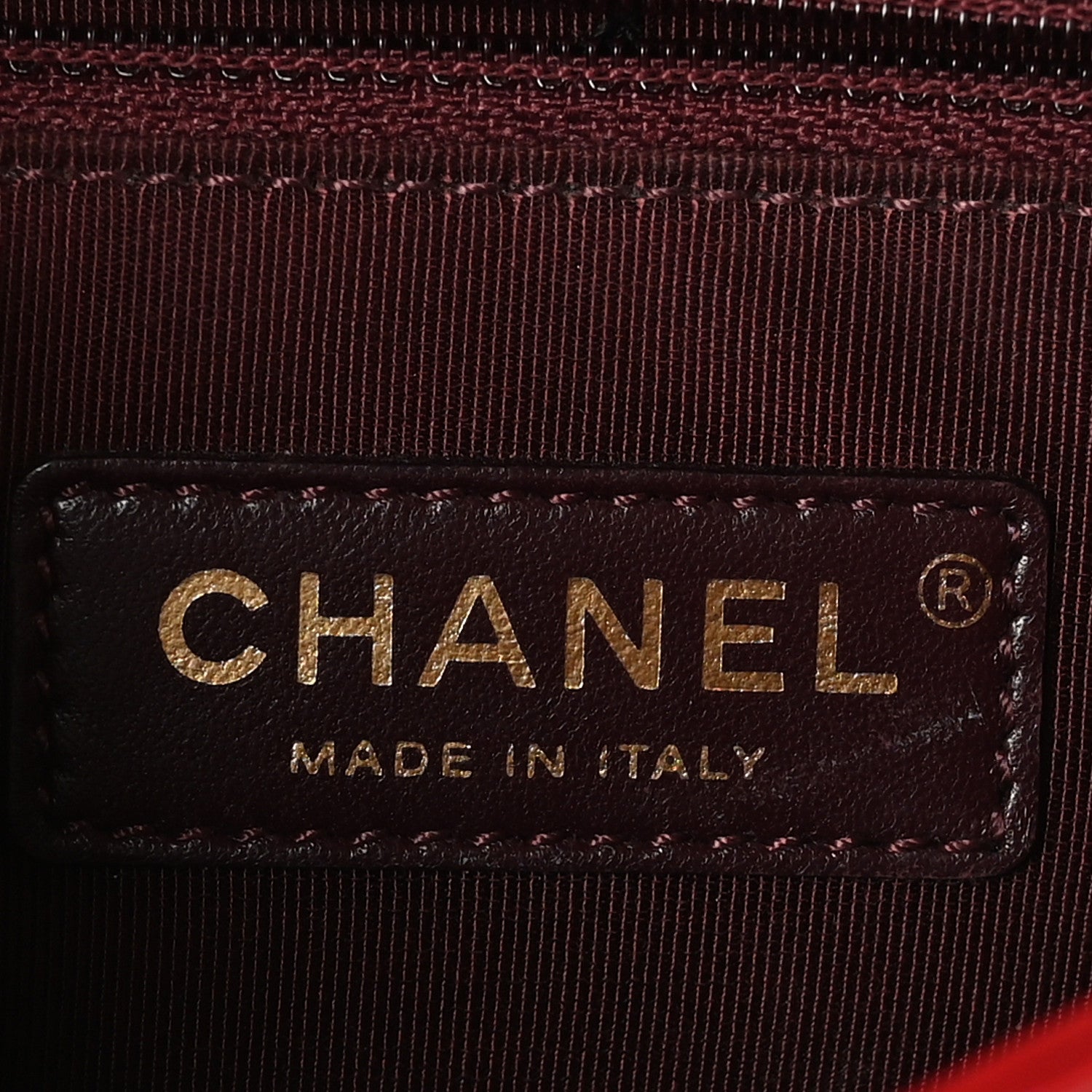 Chanel Sheepskin Quilted Medium Vintage Mademoiselle Flap Red 6 of 10