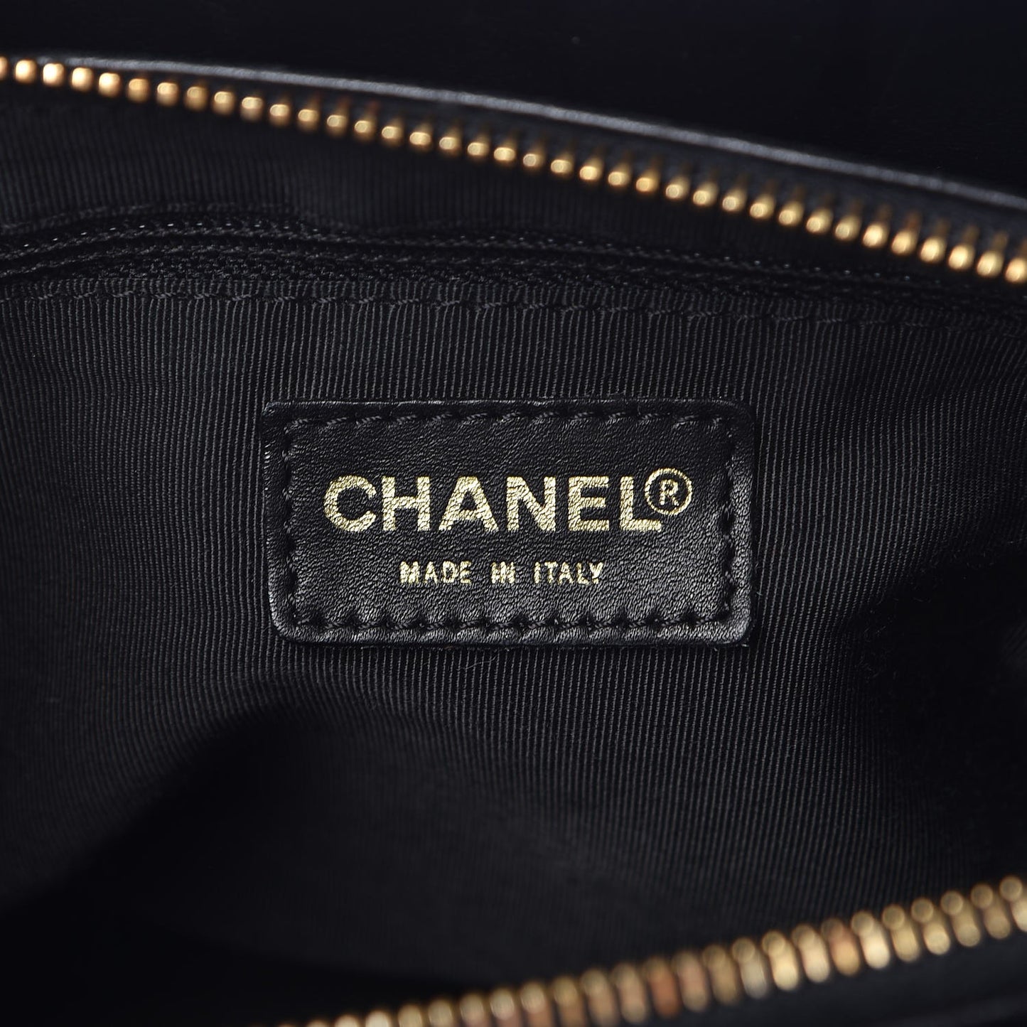 Lambskin Chocolate Bar Quilted Bag Black