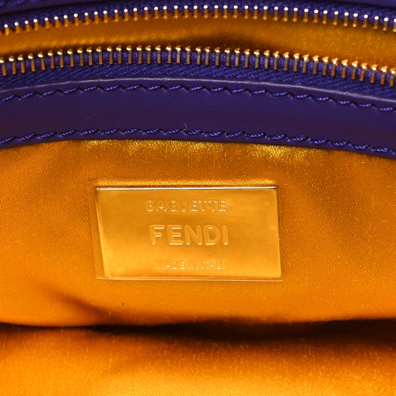 Fendi Sequin Paillettes Vitello Grace Sex and the City Baguette Viola Purple Rain 6 of 10