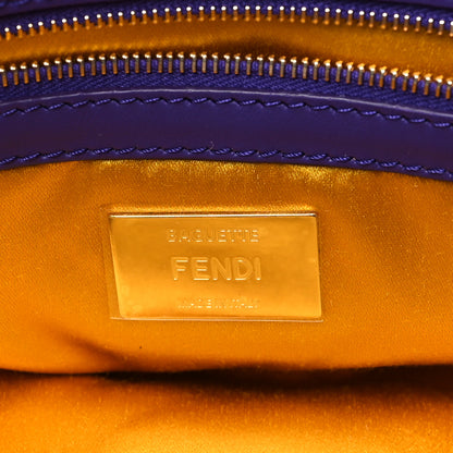 Fendi Sequin Paillettes Vitello Grace Sex and the City Baguette Viola Purple Rain 6 of 10