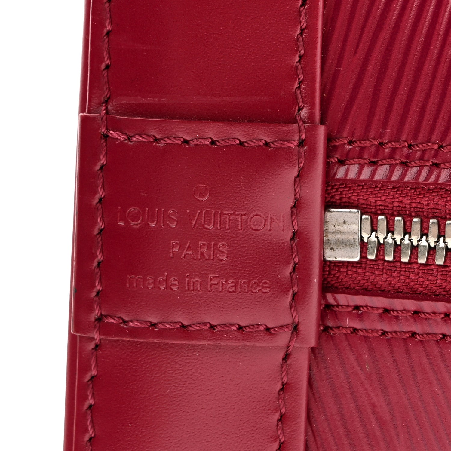 Louis Vuitton Epi Alma PM Rubis 6 of 9