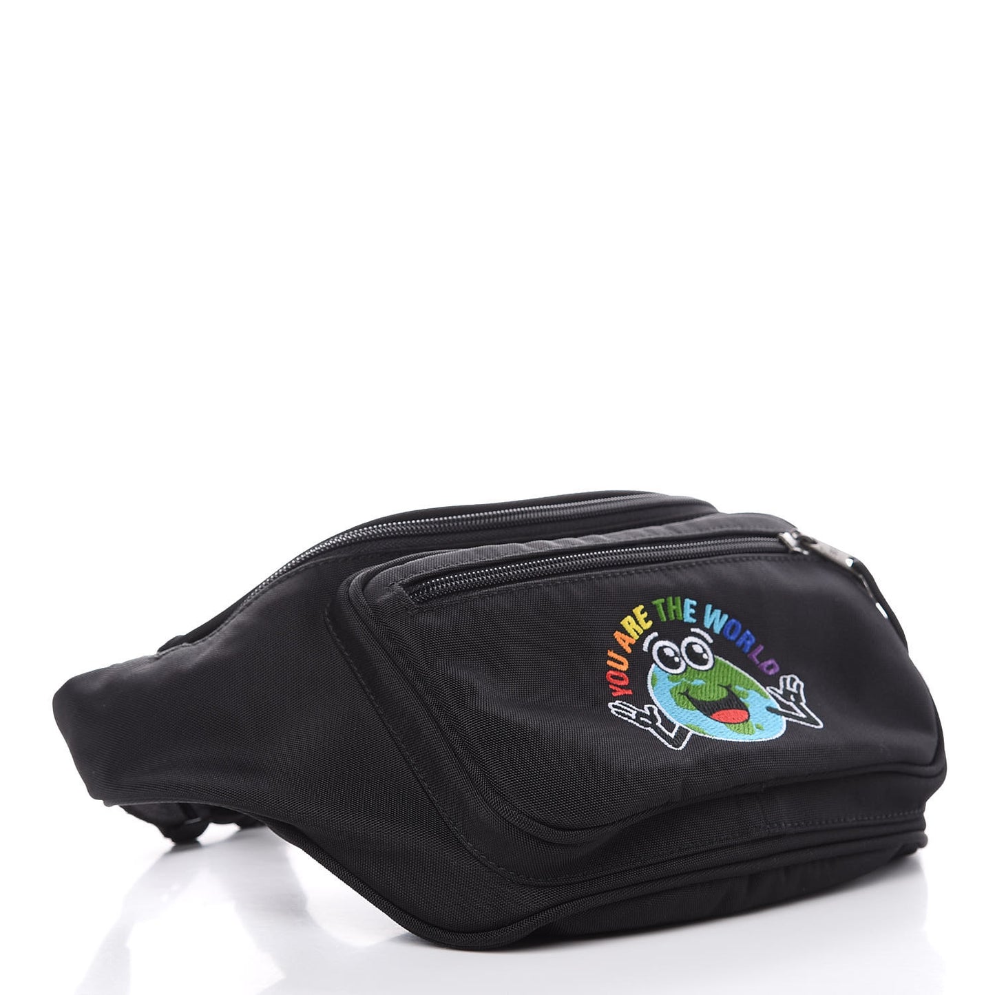 Nylon You Are The World Explorer Beltpack Black