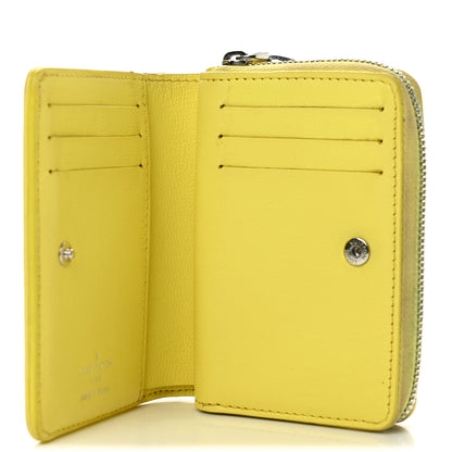 Louis Vuitton Lambskin Embossed Monogram Lou Coussin Wallet Yellow 5 of 10