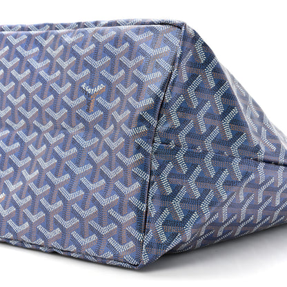 Goyard Iridescent Goyardine Saint Louis GM Pearly Blue 11 of 12