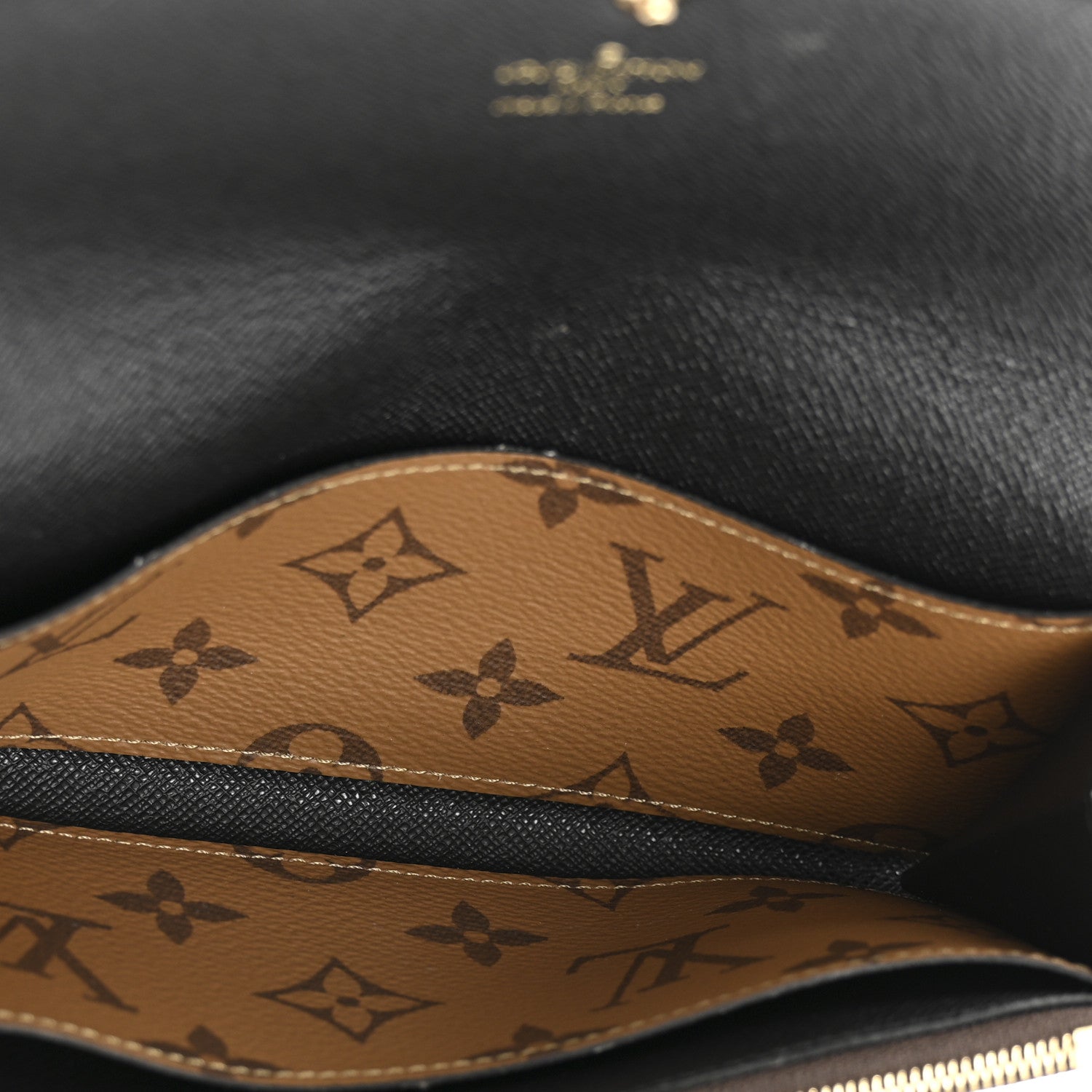 Louis Vuitton Reverse Monogram Emilie Wallet 5 of 8