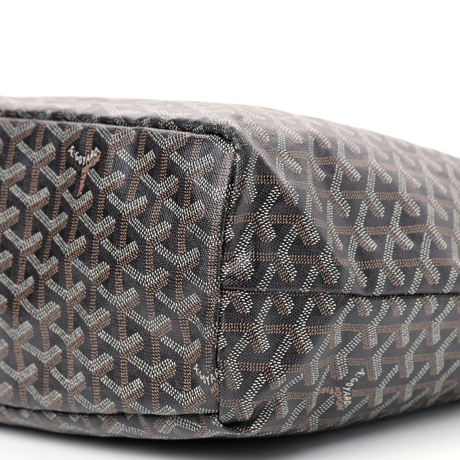 Goyard Goyardine Saint Louis PM Black Gold 10 of 10
